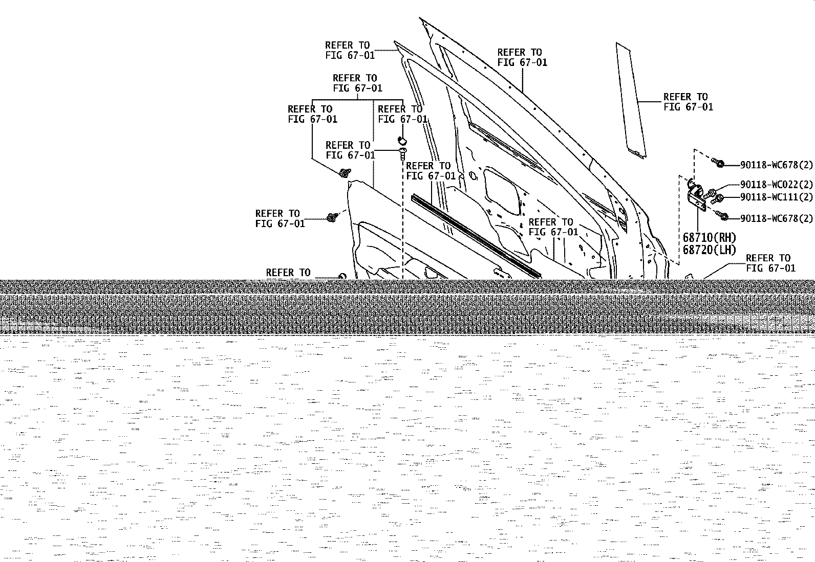 69802-WC016 REGULATOR SUB-ASSY, FRONT DOOR WINDOW, LH product image