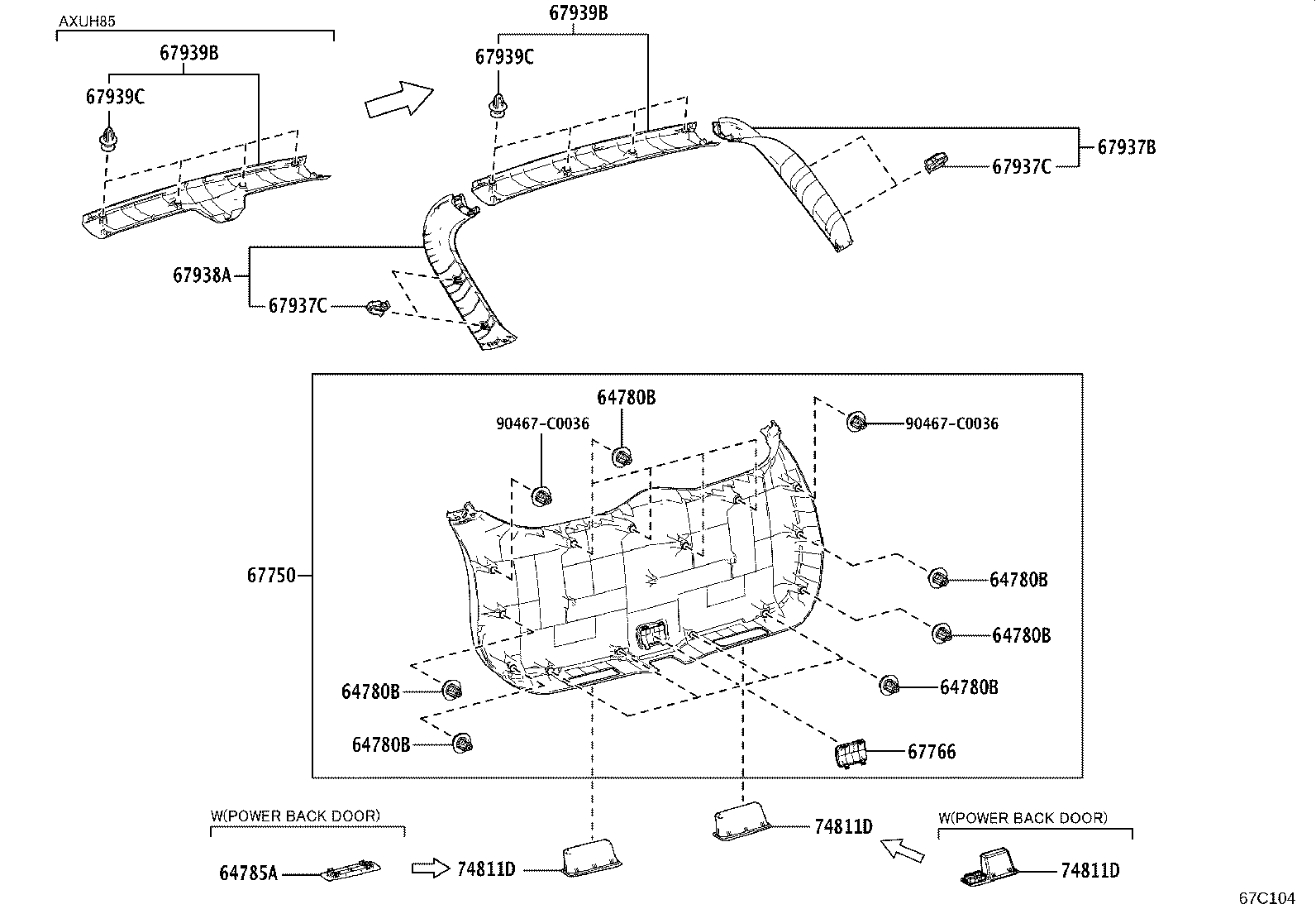 67837-0R140 SEAL, BACK DOOR DUST PROOF product image