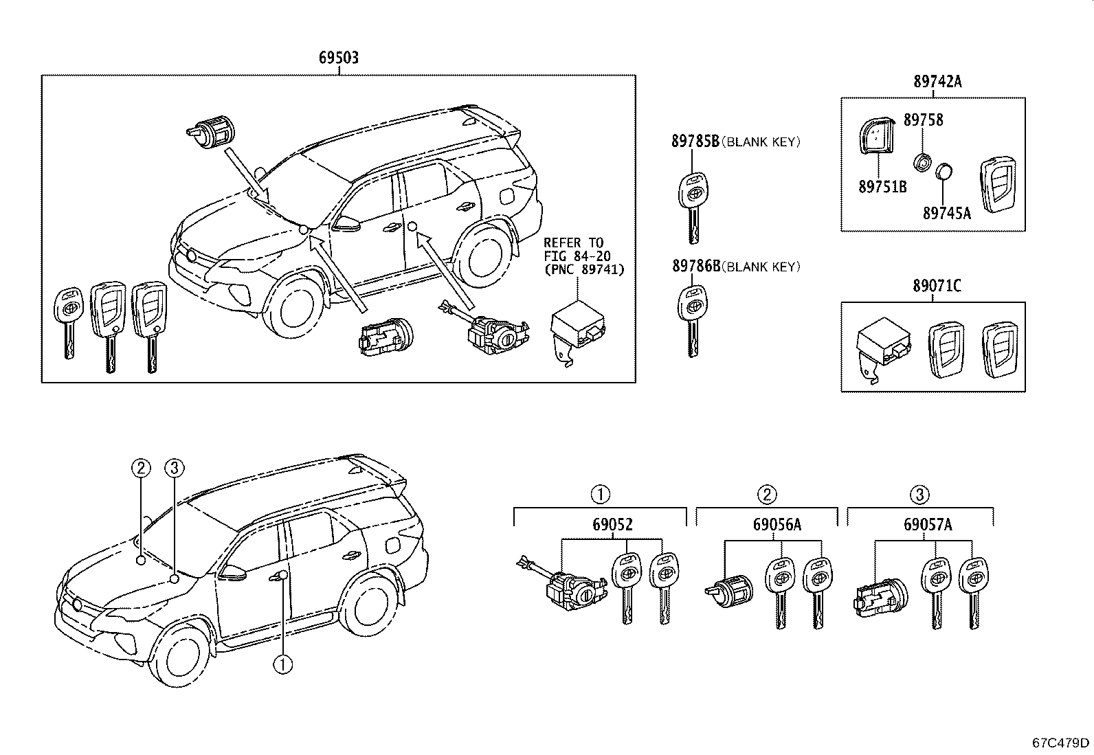 89704-0KX80 Toyota Reference Part product image