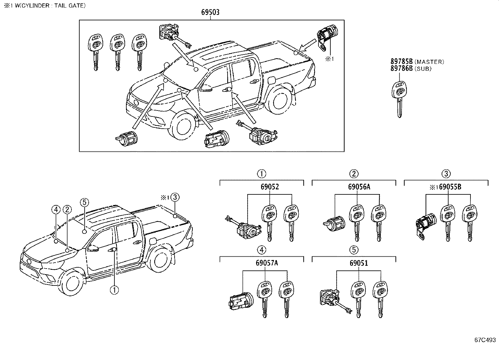 89751-0K451 COVER, TRANSMITTER HOUSING product image