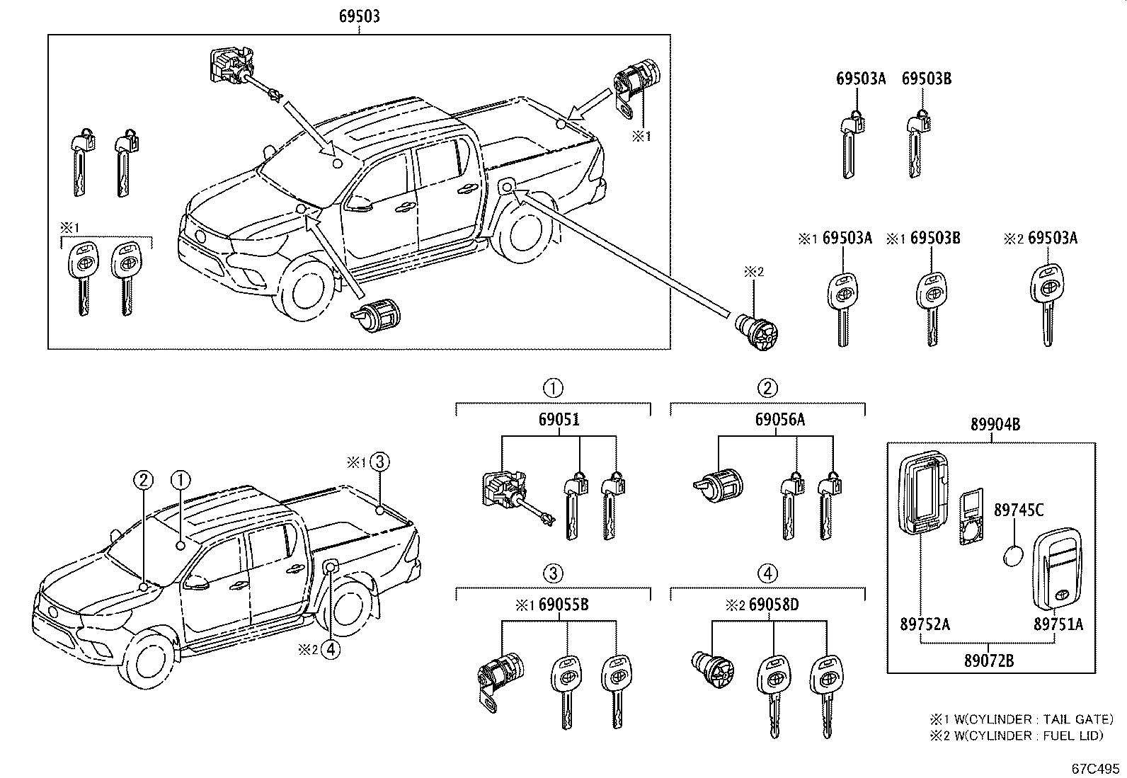 89751-0K451 COVER, TRANSMITTER HOUSING product image
