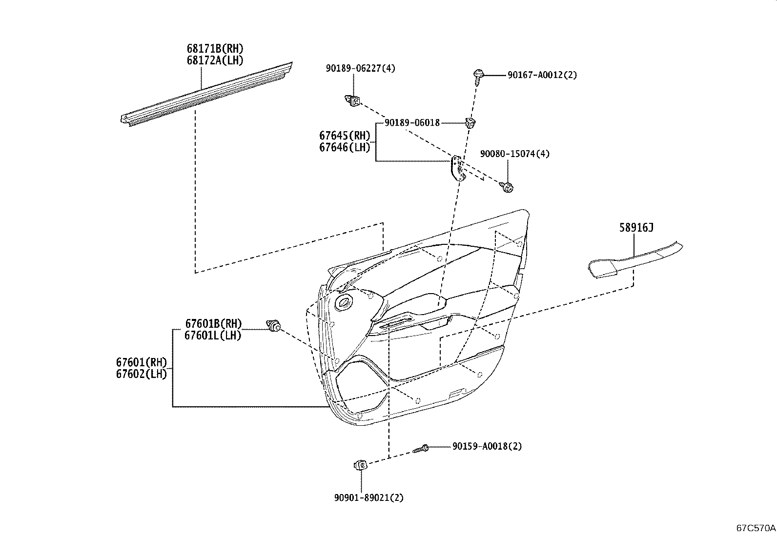 Thumbnail 2 for 67112-0E130
