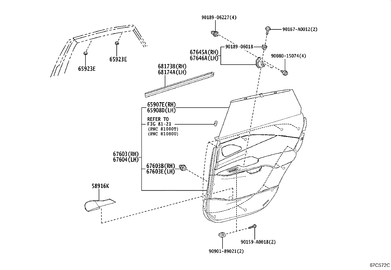 Thumbnail 2 for 67004-0E250