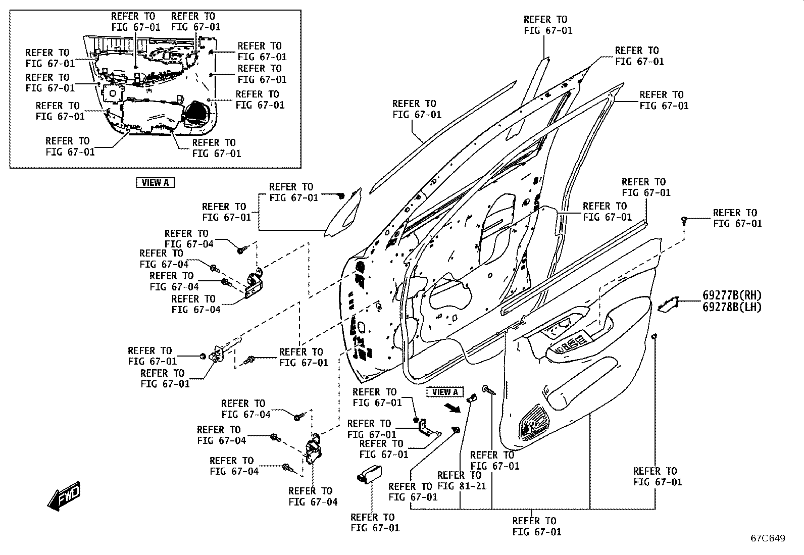 69210-WC168 HANDLE ASSY, FRONT DOOR, OUTSIDE RH product image