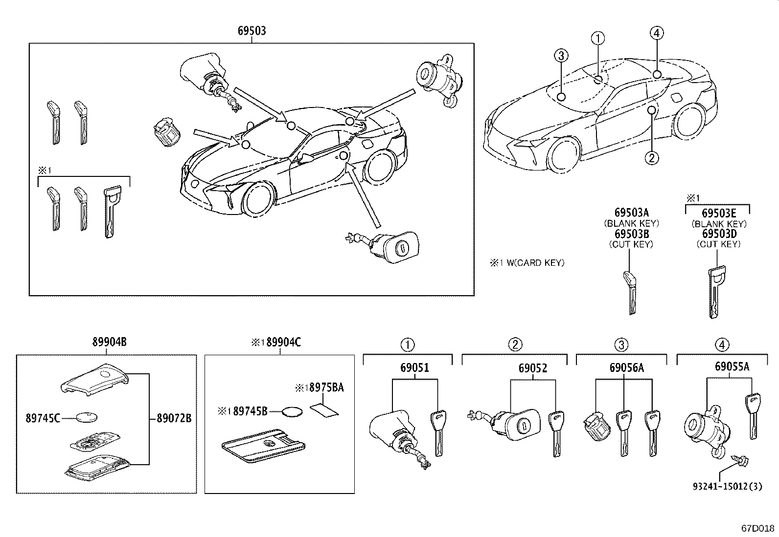 8990H-11010 TRANSMITTER SUB-ASSY, ELECTRICAL KEY product image