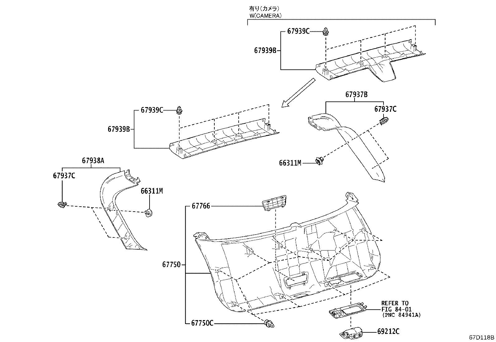 68105-30901 GLASS, BACK DOOR product image
