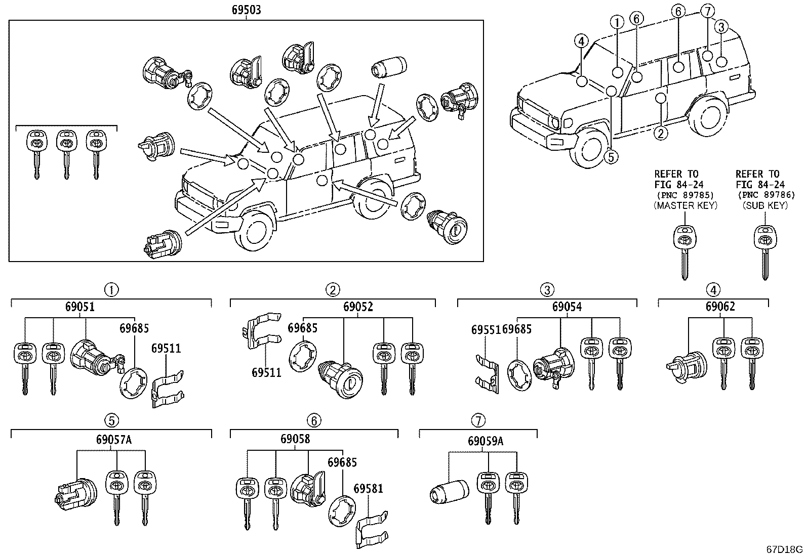 77310-60080 CAP ASSY, FUEL TANK product image