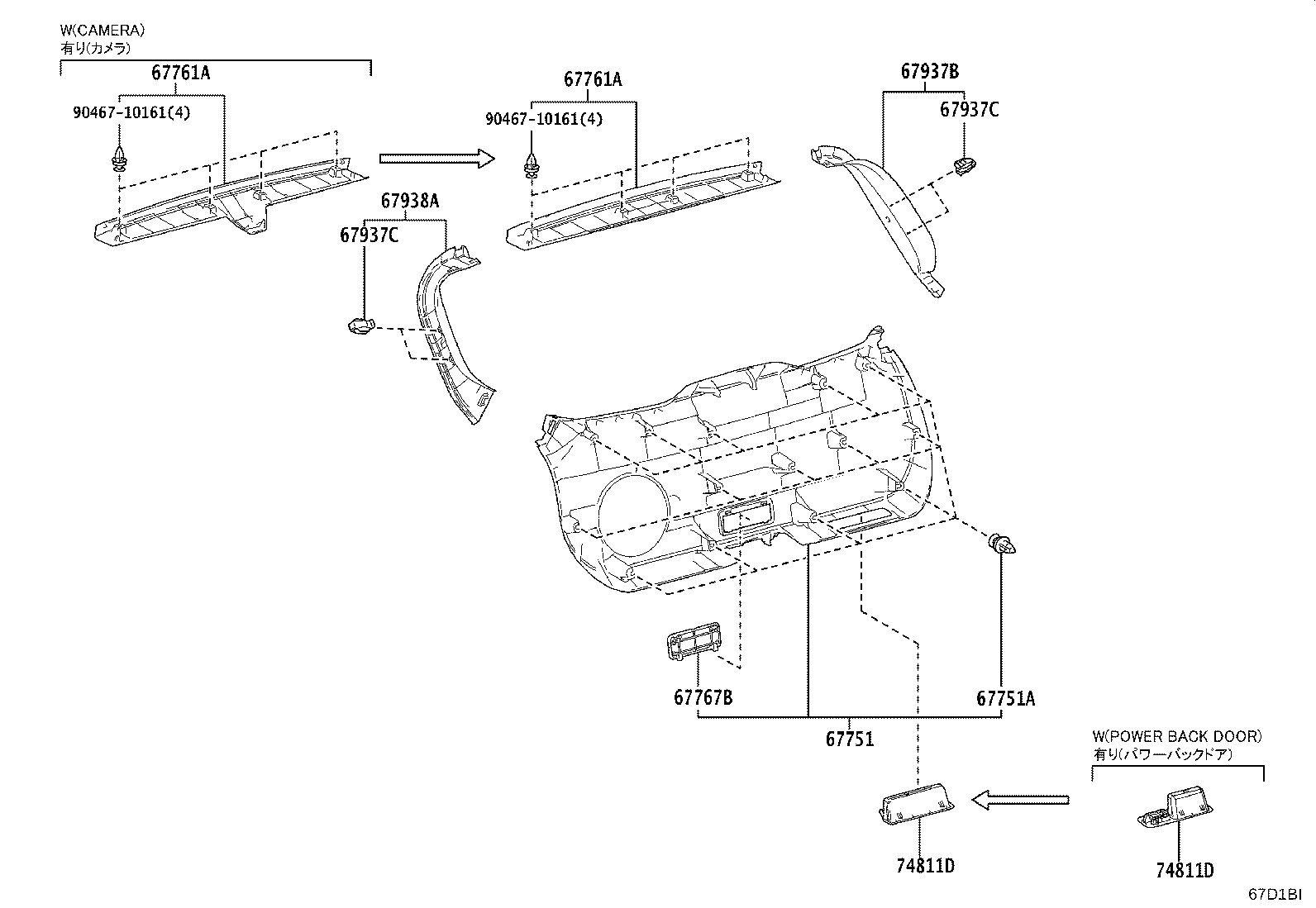 68105-52B00 GLASS, BACK DOOR product image