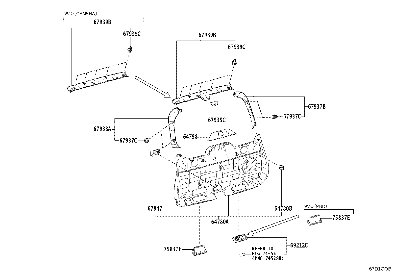 68105-60909 GLASS, BACK DOOR product image
