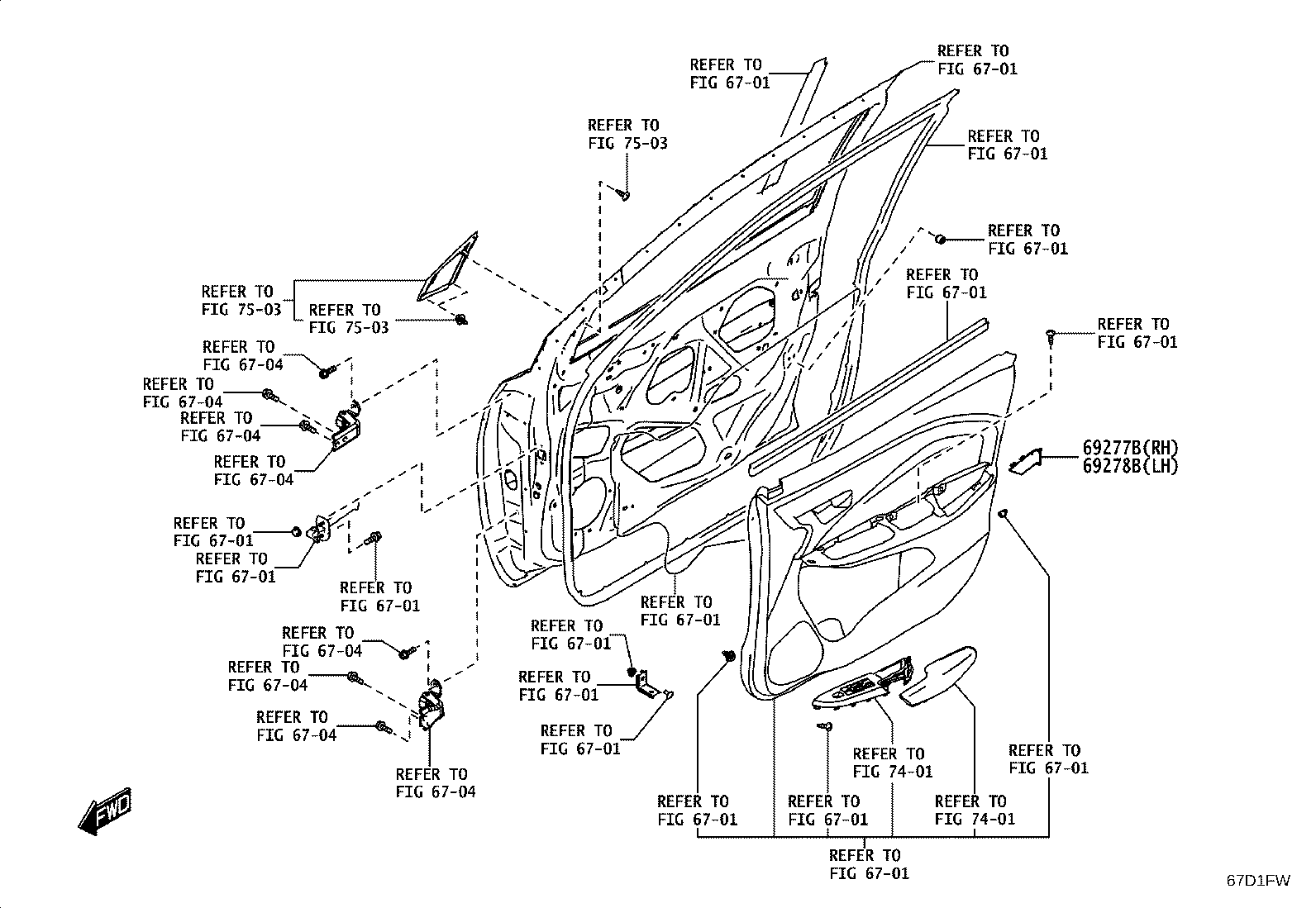 69040-WC085 LOCK ASSY, FRONT DOOR W/MOTOR, LH product image