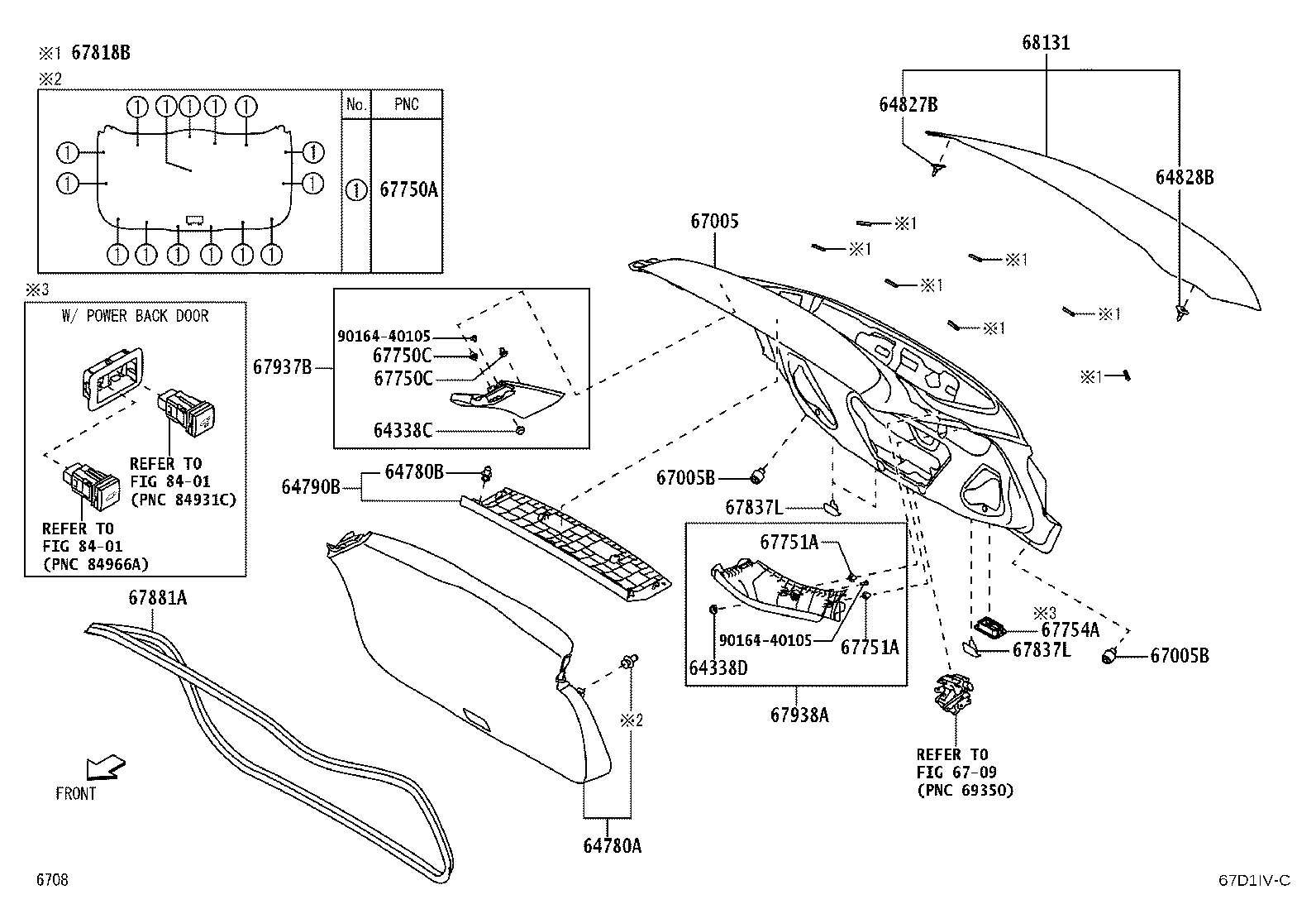 67005-BZF20 PANEL SUB-ASSY, BACK DOOR product image