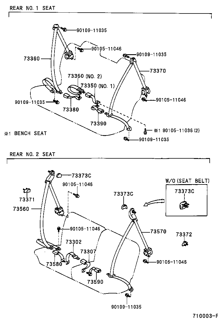 73178-60010-B0 CAP, SEAT BELT ANCHOR COVER product image