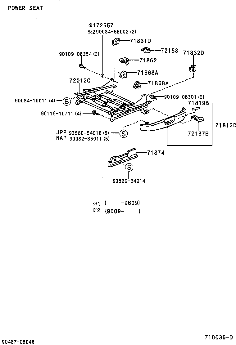 Thumbnail 3 for 71073-AA180-B2