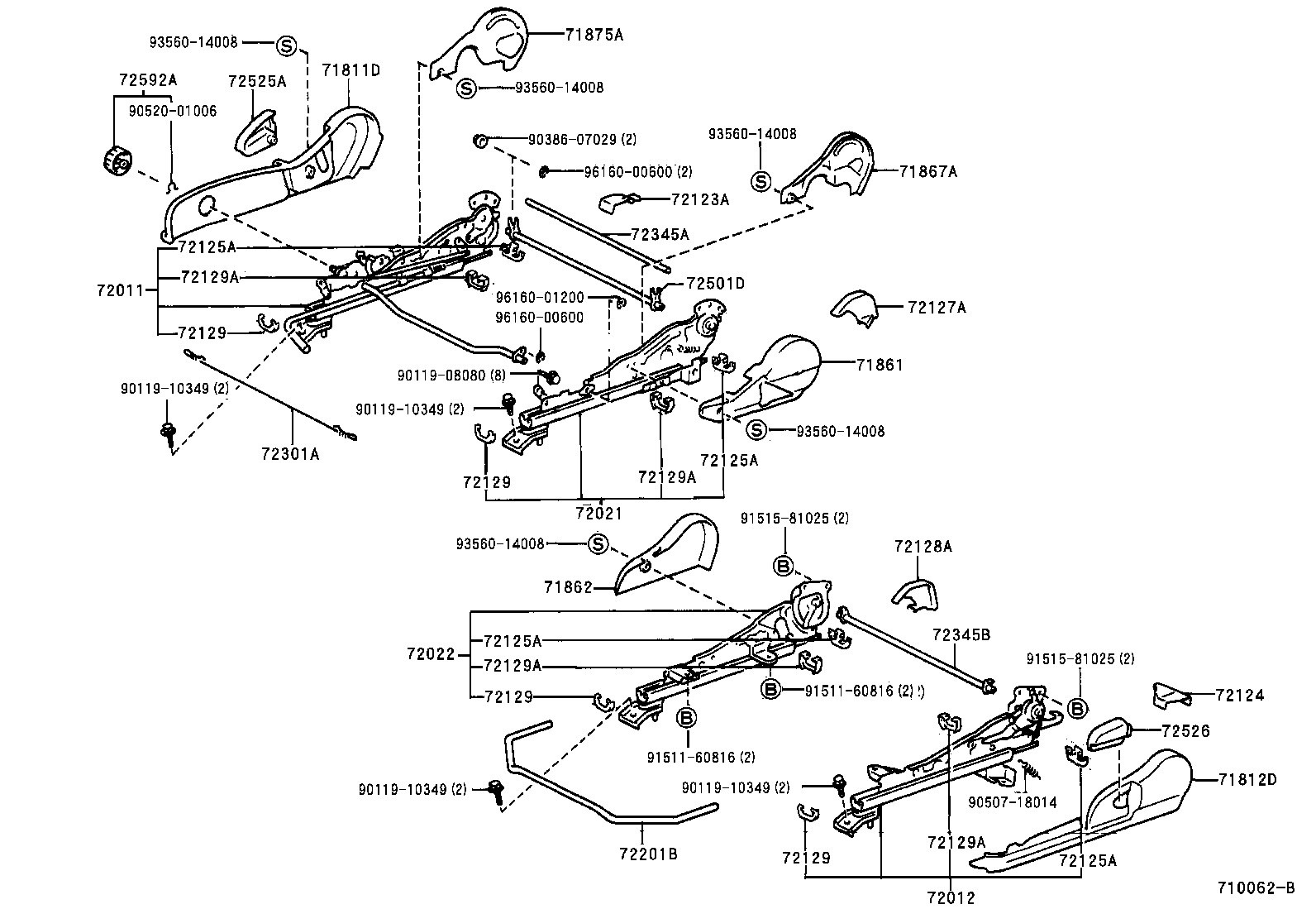 71073-2G641-C2 COVER, FRONT SEAT BACK, RH(FOR SEPARATE TYPE) product image