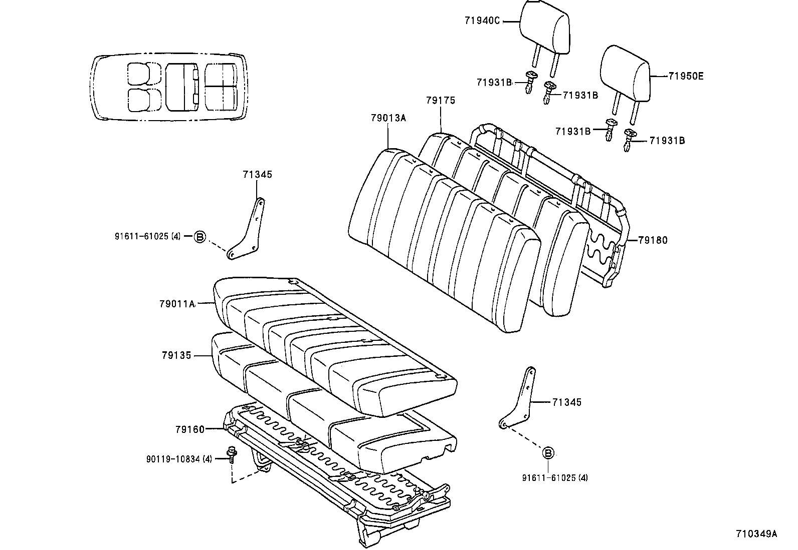 Thumbnail 4 for 71073-28131-B0