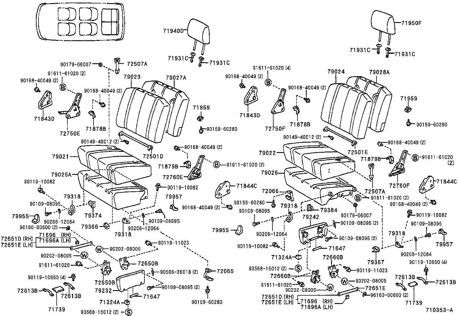 Thumbnail 9 for 71073-28131-B0