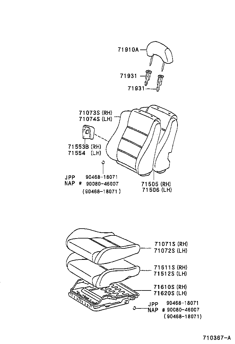 Thumbnail 2 for 71073-02110-B0