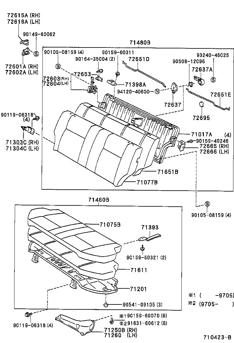 58216-13030 BRACKET ASSY, SEAT, OUTER LH product image