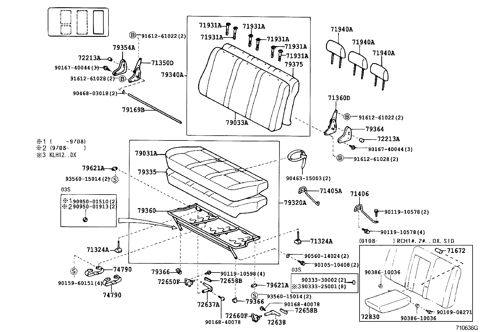 79103-26250 SPRING ASSY, NO.1 SEAT BACK product image