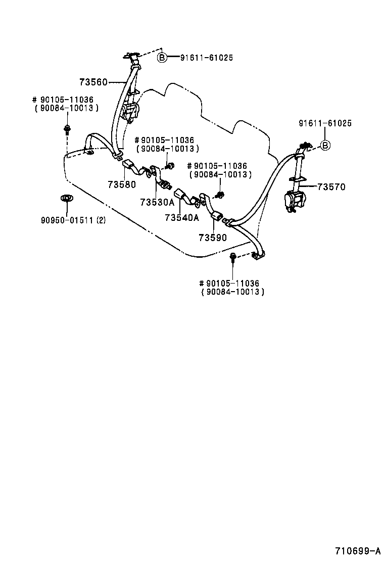 Thumbnail 2 for 73230-08010-B0