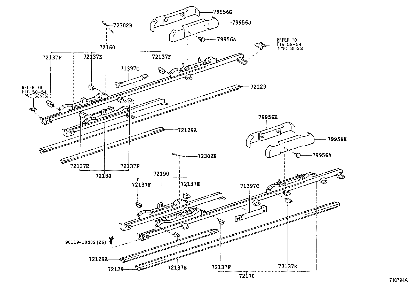 71013-26200 SPRING ASSY, FRONT SEAT BACK, RH(FOR SEPARATE TYPE) product image