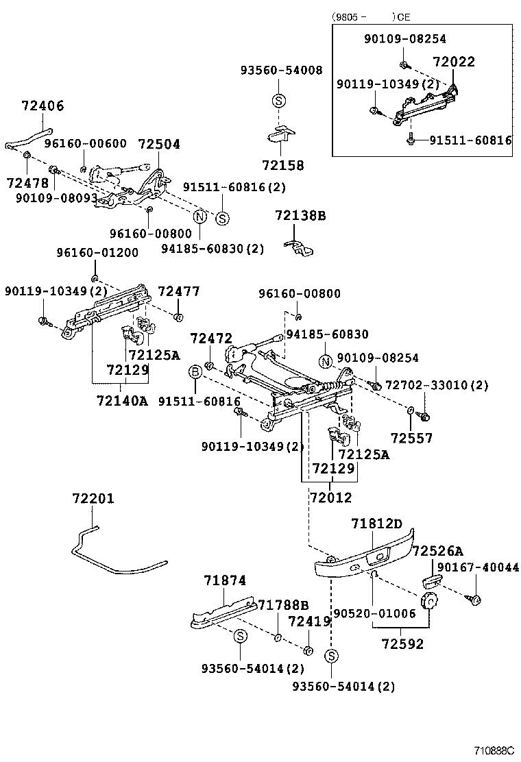 Thumbnail 2 for 71074-33760-B2