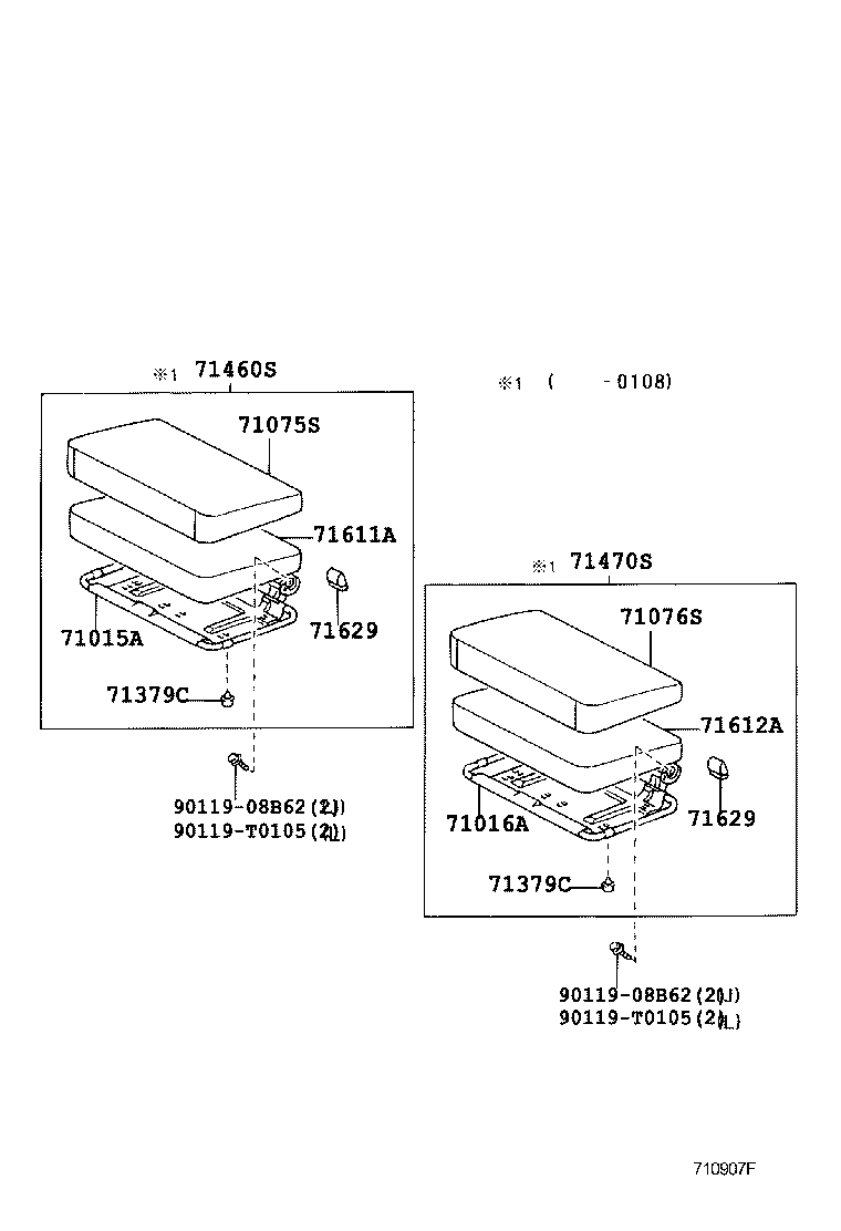 71017-04030 FRAME SUB-ASSY, REAR SEAT BACK product image