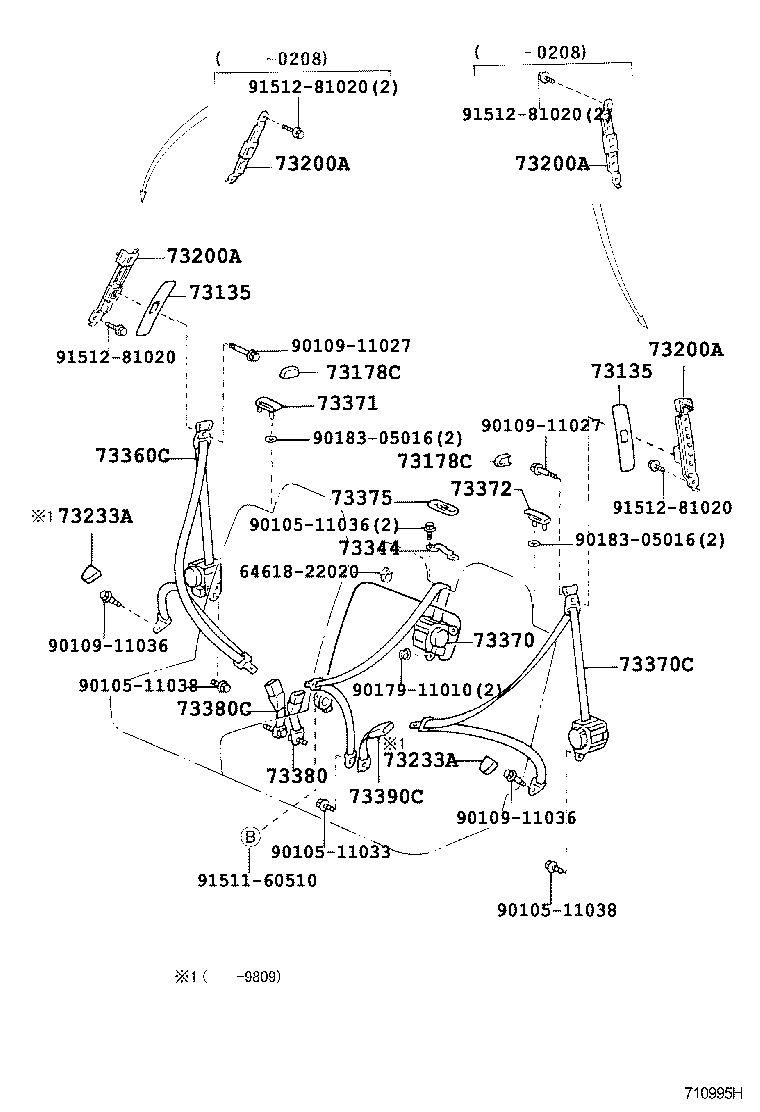 Thumbnail 2 for 73240-60300-B0