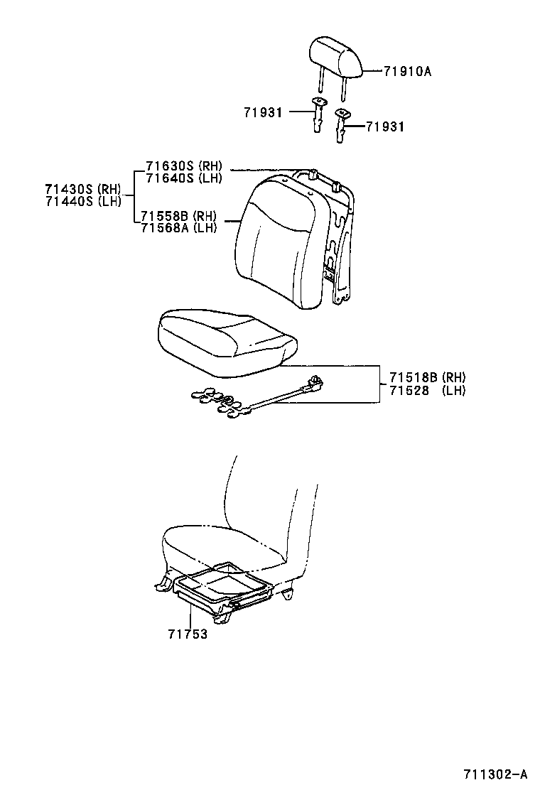 71753-52010 TRAY, FRONT SEAT UNDER product image