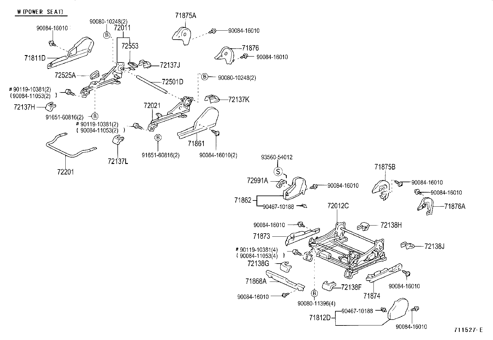 Thumbnail 6 for 71073-0C040-B3