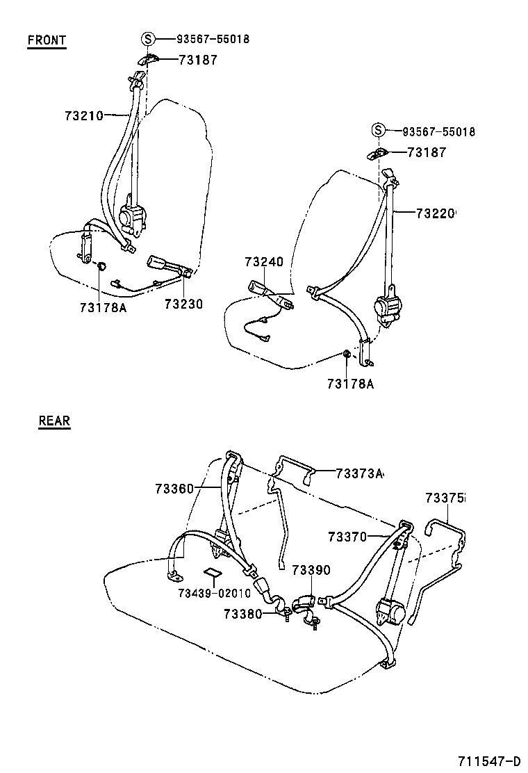 Thumbnail 2 for 73220-06050-A0