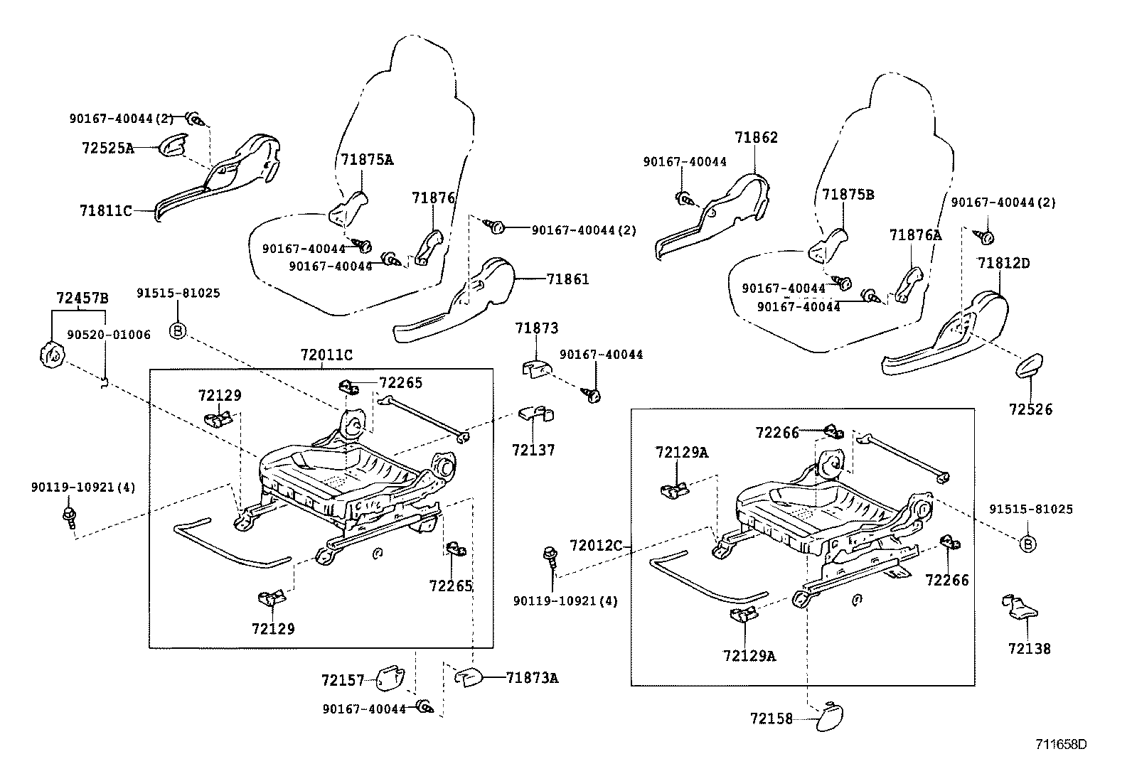 71640-63010 SPRING ASSY, FRONT SEAT BACK, LH(FOR SEPARATE TYPE) product image
