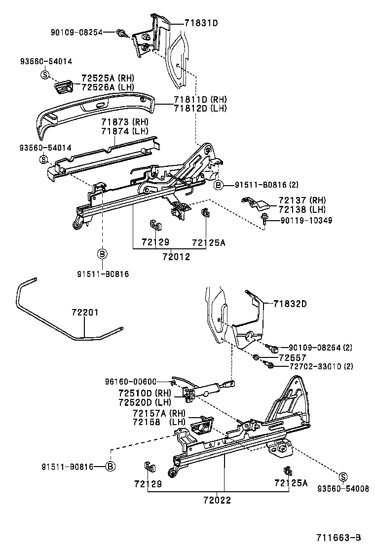 71410-YF080-B0 CUSHION ASSY, FRONT SEAT, LH (FOR SEPARATE TYPE) product image