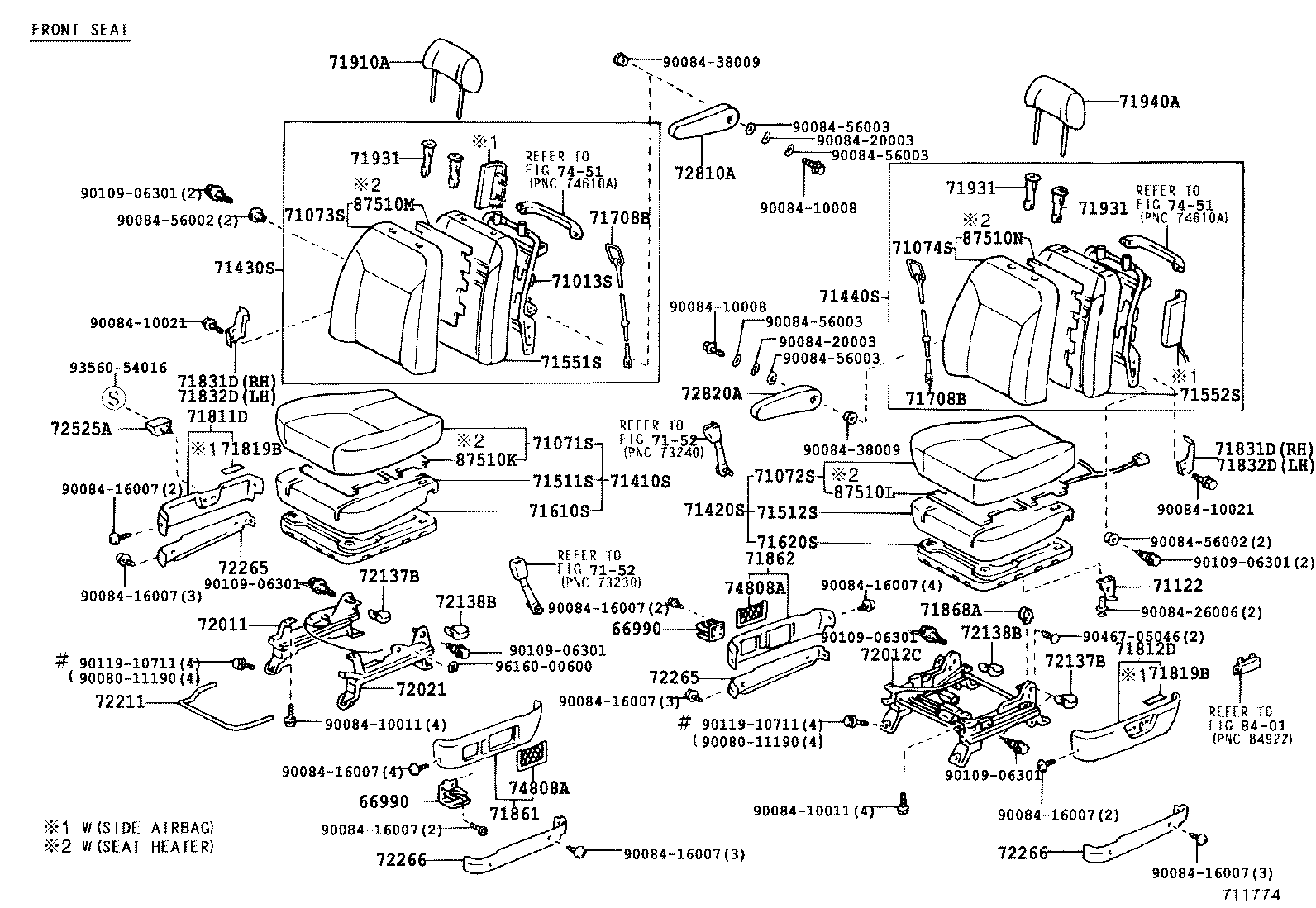 Thumbnail 4 for 71073-AE080-B0