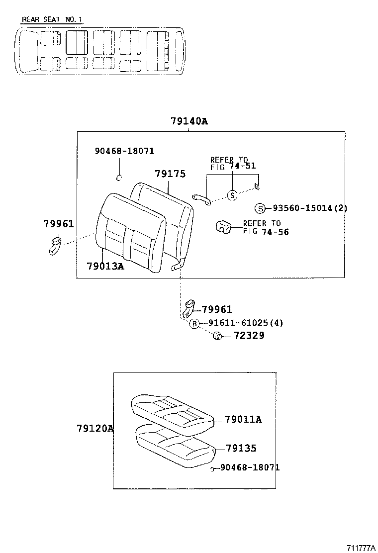 71012-26010 FRAME SUB-ASSY, FRONT SEAT CUSHION, LH product image