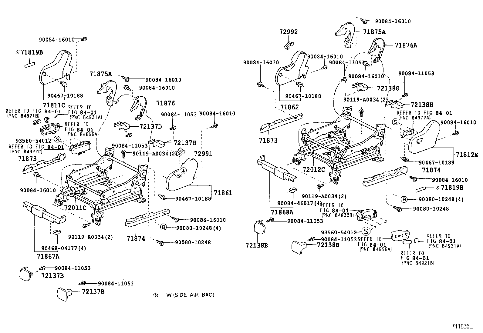 Thumbnail 2 for 71073-0C240-B2
