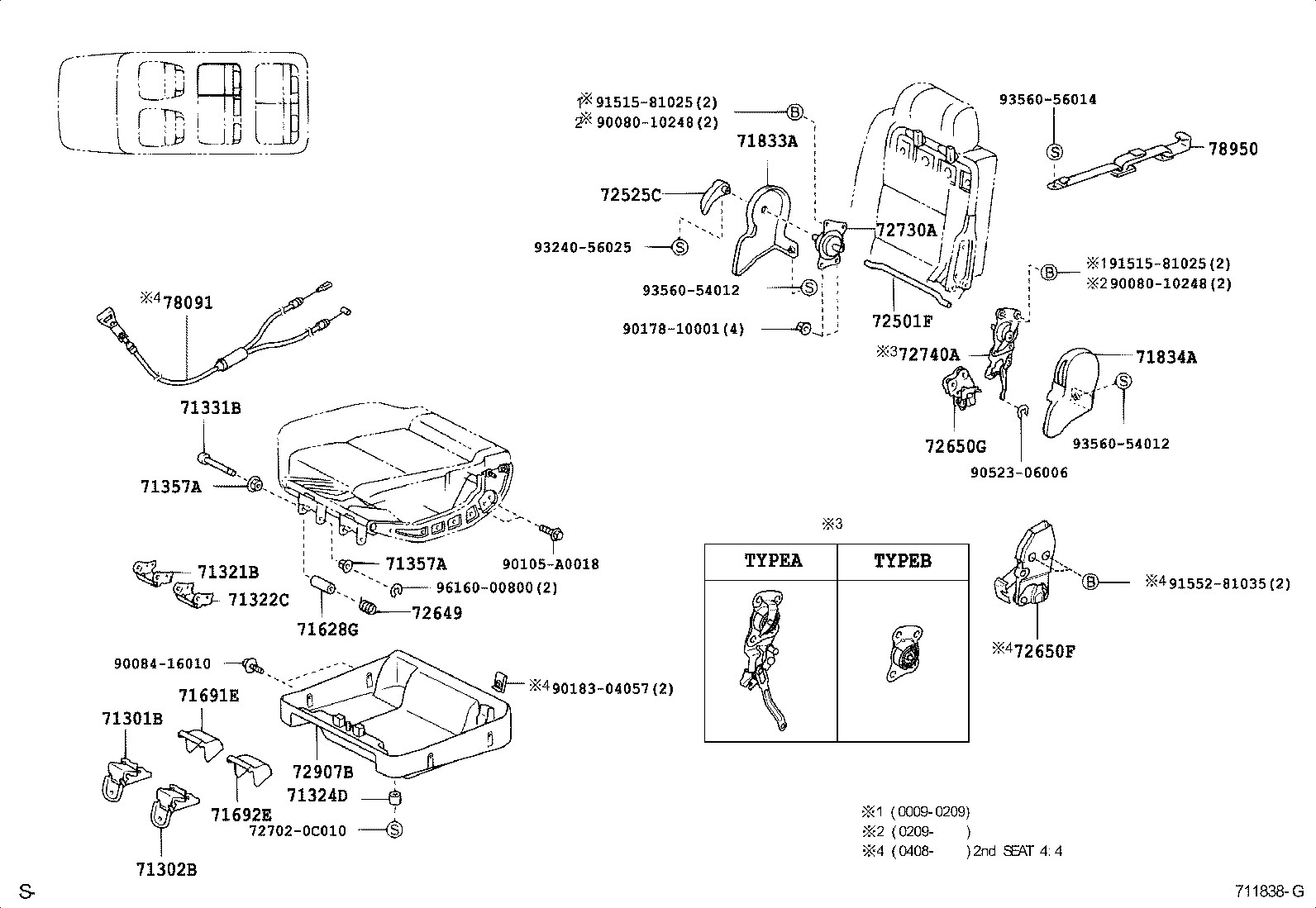 Thumbnail 13 for 71073-0C240-B2