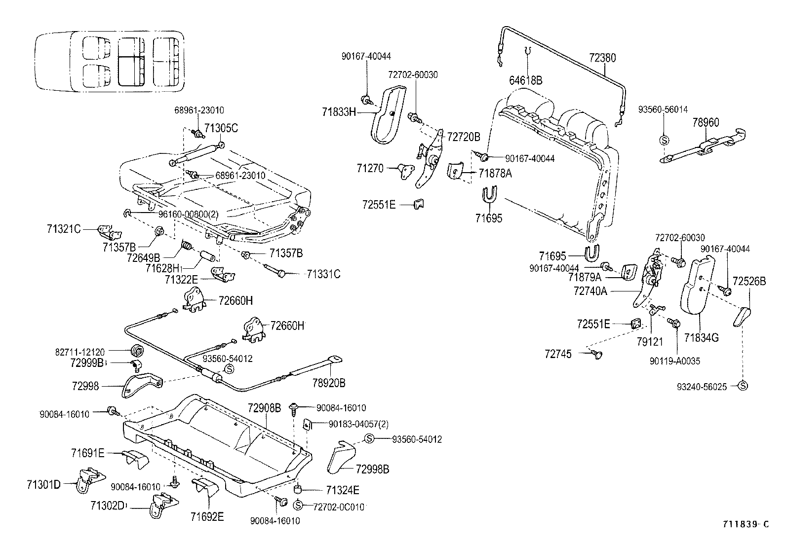 Thumbnail 14 for 71073-0C240-B2