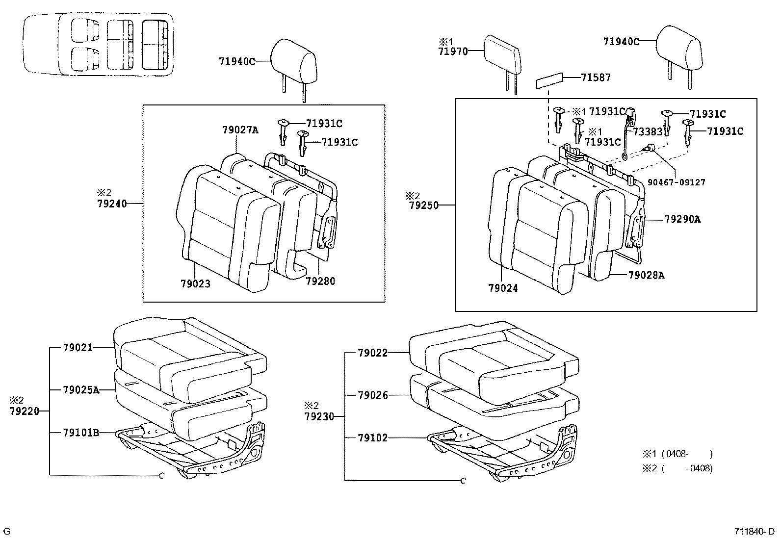 Thumbnail 16 for 71073-0C240-B2