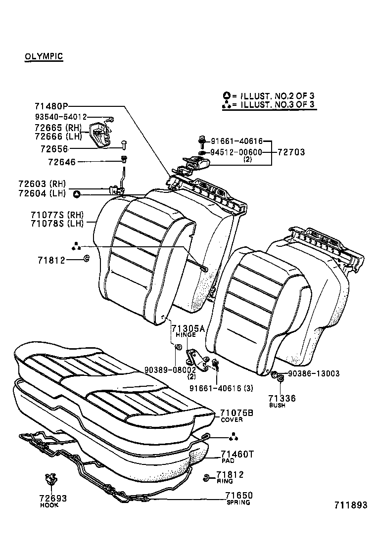 71697-14010 PROTECTOR, REAR SEAT BACK EDGE product image