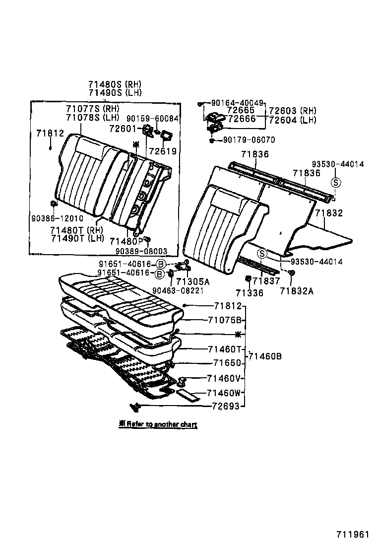 71670-12161 SPRING ASSY, REAR SEAT BACK(FOR BENCH SEAT) product image