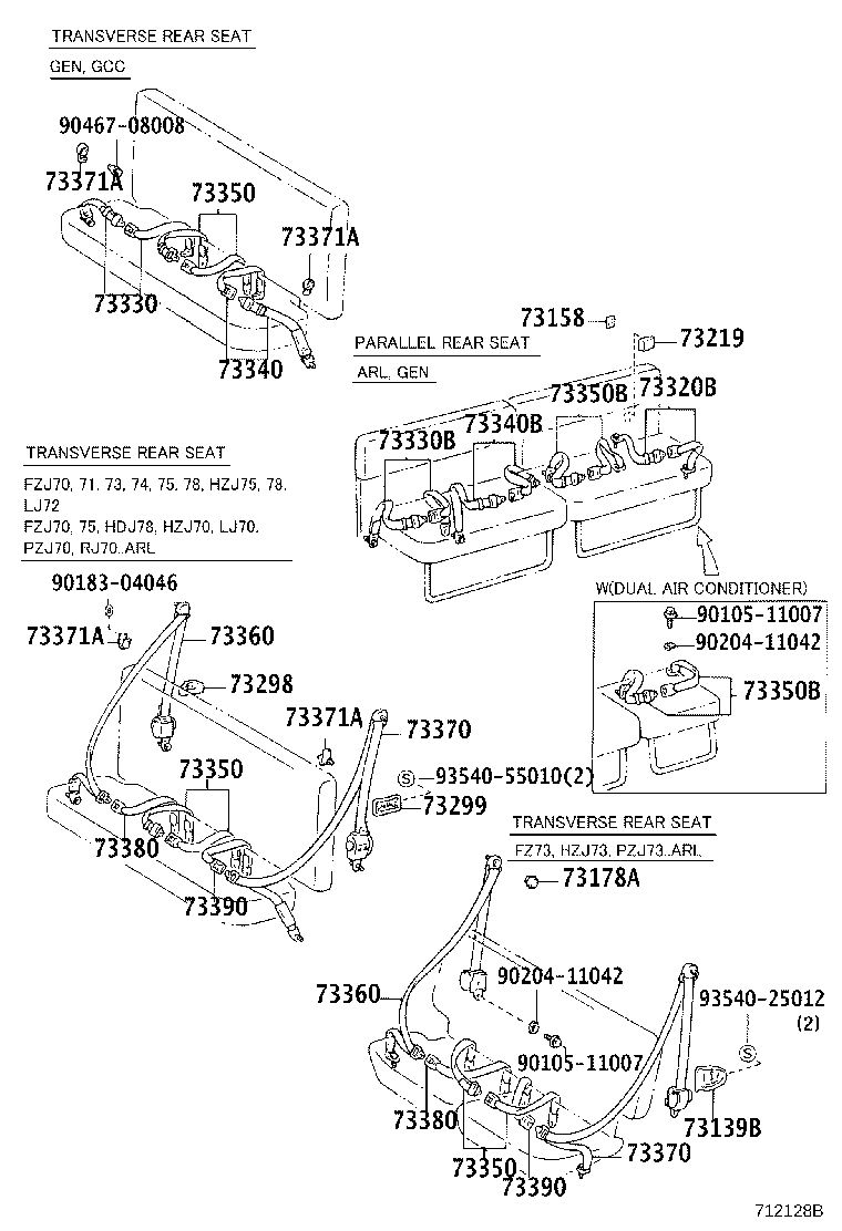Thumbnail 2 for 73240-60281-B0