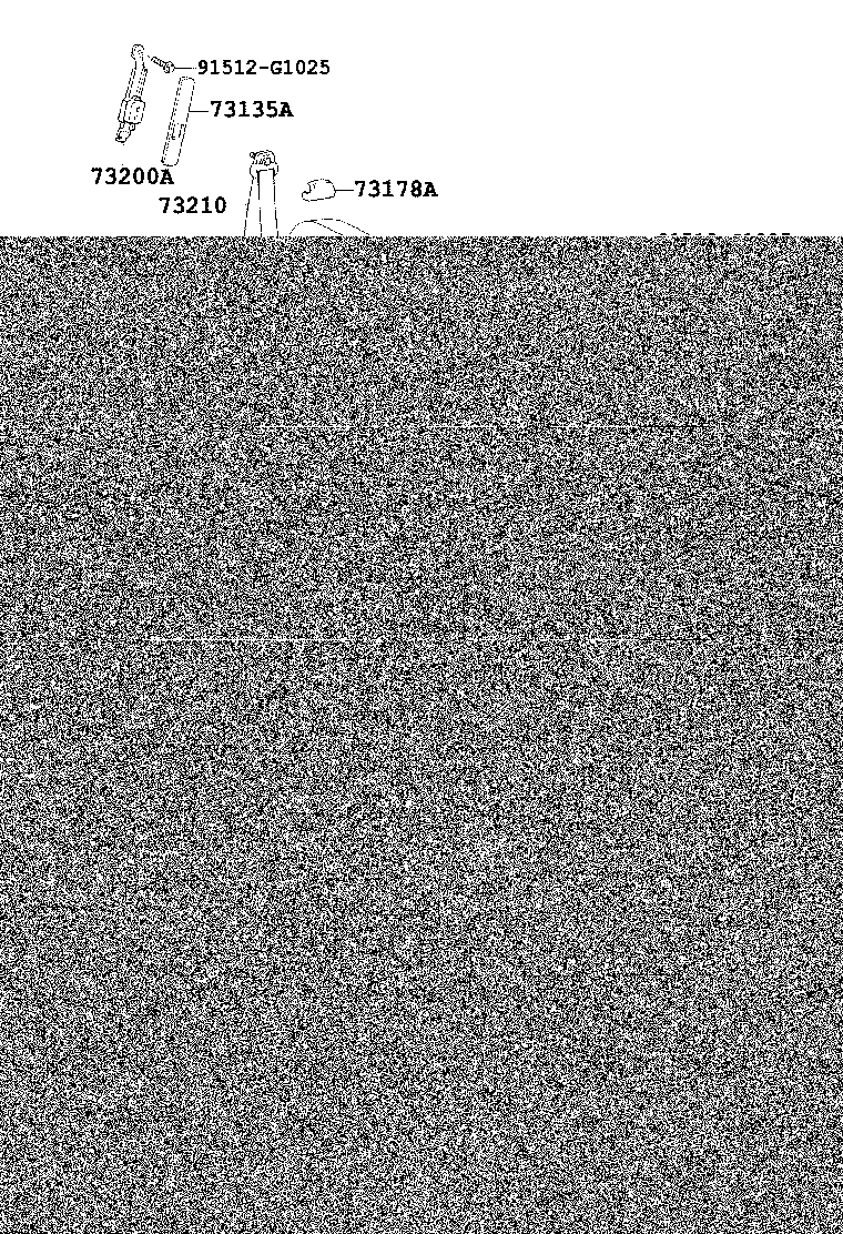 Toyota 73237-07010-B3 COVER, SHOULDER BELT ANCHOR, RH