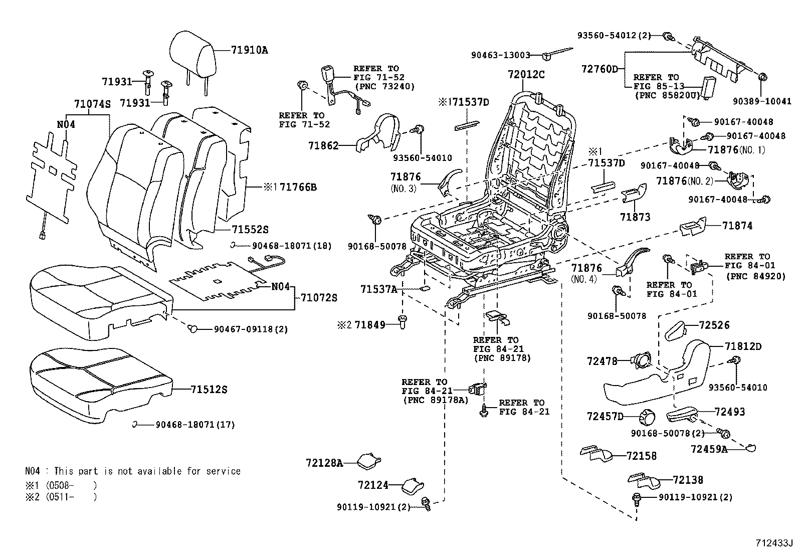 Thumbnail 3 for 71073-3G280-B0