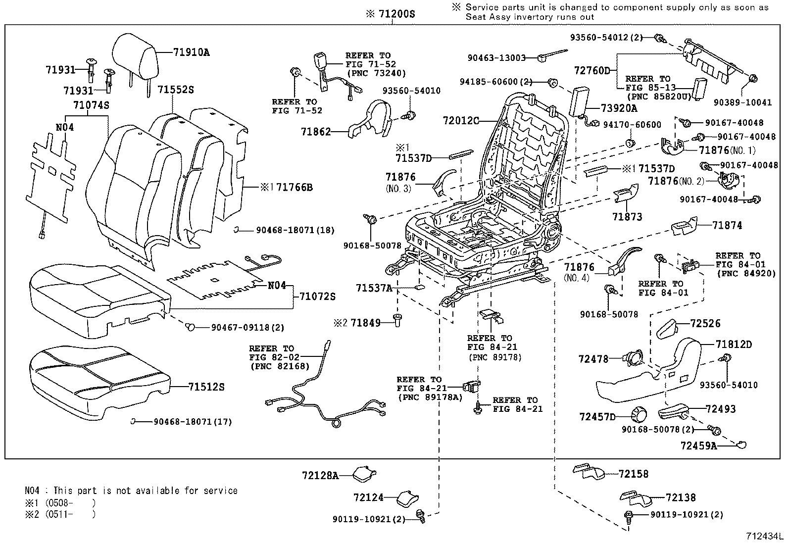 Thumbnail 4 for 71073-3G280-B0