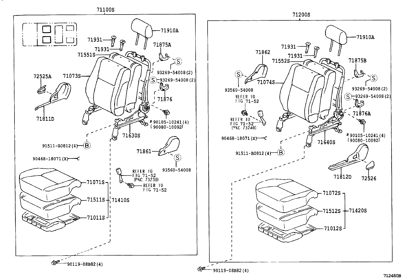 79360-0B030 SPRING ASSY, NO.3 SEAT CUSHION product image