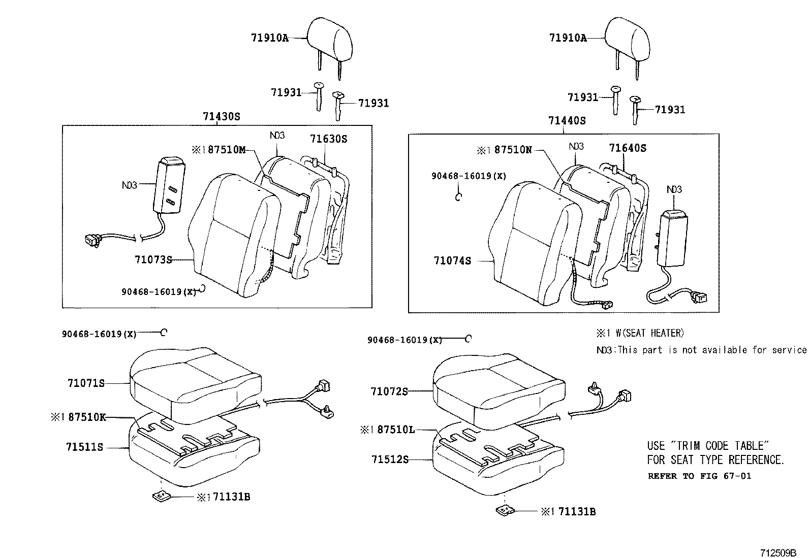 71640-02040 SPRING ASSY, FRONT SEAT BACK, LH(FOR SEPARATE TYPE) product image