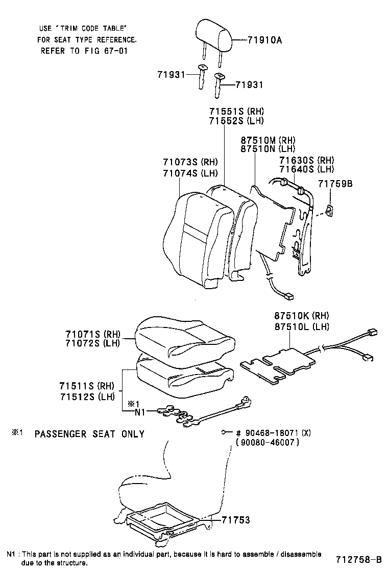 71753-52010 TRAY, FRONT SEAT UNDER product image