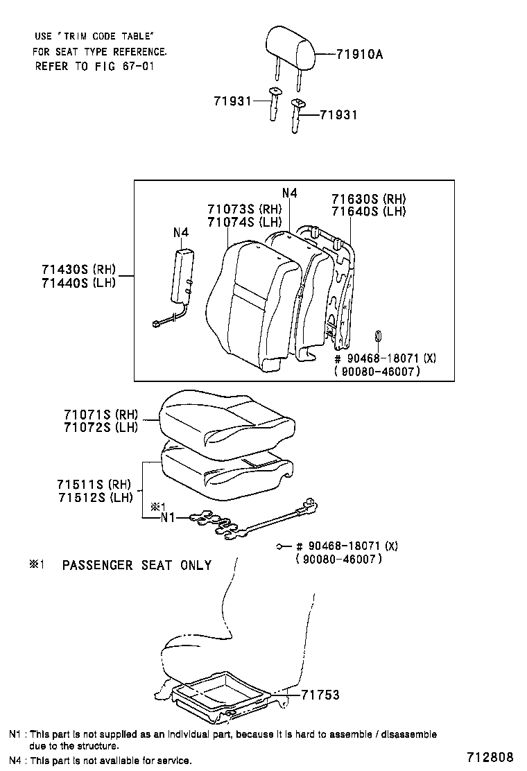 71753-52010 TRAY, FRONT SEAT UNDER product image