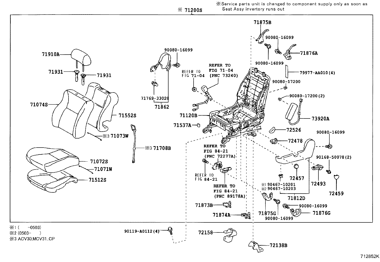 Thumbnail 2 for 71073-06360-B0